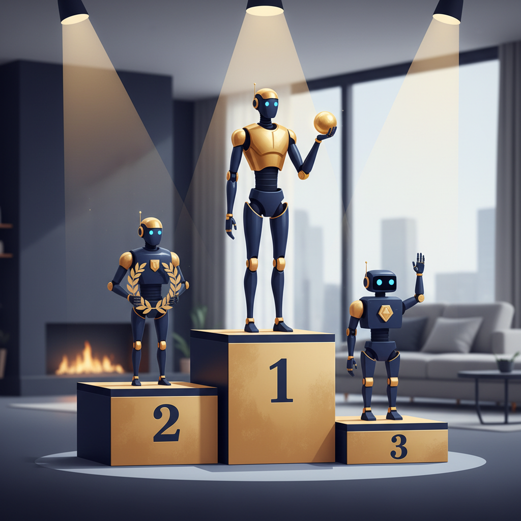 家庭用ヒューマノイドロボットランキングのイメージ